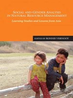 Social and Gender Analysis in Natural Resource Management    pptx