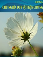Chủ nghĩa duy vật biện chứng potx