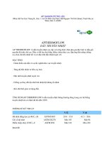 APTHERMOFLOW DẦU TRUYỀN NHIỆT docx
