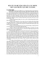 BÀN VỀ VẤN ĐỀ TĂNG VỐN CỦA CÁC NHTM VIỆT NAM TRƯỚC CỘT MỐC 31/12/2010