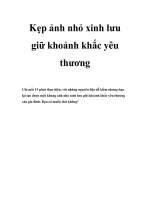 Kẹp ảnh nhỏ xinh lưu giữ khoảnh khắc yêu thương potx