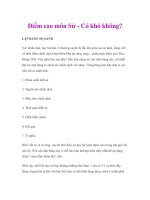 Điểm cao môn Sử - Có khó không? potx