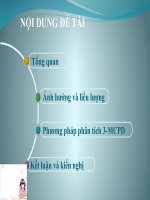 phan tich 3 Phương pháp phân tích 3-MCPD