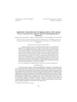 application of potentiometric stripping analysis