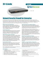 DFL-1100 Network Security Firewall for Enterprise doc