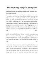 Thủ thuật chụp một phần phong cảnh doc