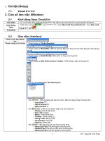 Bài giảng Visual C++ 6.0 pot