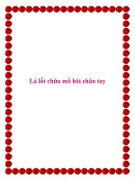 Lá lốt chữa mồ hôi chân tay potx