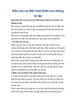 Kiểu cha mẹ điển hình khiến con không tự lập ppt