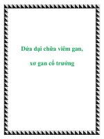 Dứa dại chữa viêm gan, xơ gan cổ trướng pptx