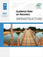 GUIDANCE NOTE ON RECOVERY INFRASTRUCTURE pdf