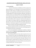 Sáng Kiến Kinh Nghiệm Trường THPT Vĩnh Chân - Năm học : 2011 – 2012 ppt