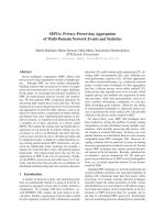 SEPIA: Privacy-Preserving Aggregation of Multi-Domain Network Events and Statistics pdf