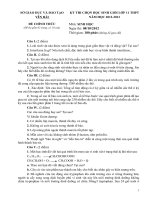 ĐÁP ÁN ĐỀ THI CHỌN HỌC SINH GIỎI LỚP 11 THPT NĂM HỌC 2012-2013 pdf