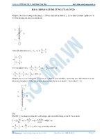 Bài giảng khảo sát độ cứng lò xo