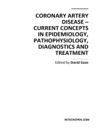 Coronary Artery Disease – Current Concepts in Epidemiology, Pathophysiology, Diagnostics and Treatment Edited by David Gaze pptx