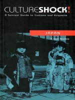 culture shock! japan a survival guide to customs and etiquette