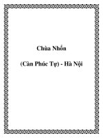 Chùa Nhổn (Càn Phúc Tự) - Hà Nội pdf