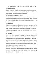 10 thời khắc của con mẹ không nên bỏ lỡ ppt