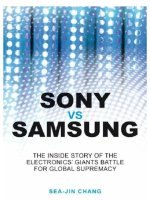 Sony vs. Samsung: The inside story of the electronics' giants battle for global supremacy