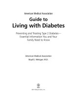 Guide to Living with Diabetes Preventing and Treating Type 2 Diabetes— Essential Information You and Your Family Need to Know ppt
