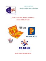 Tiểu luận:THẺ FLEXICARD ppt
