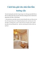 Cách hóa giải cho nhà tắm lầm hướng xấu potx