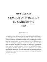 MUTUAL AID A FACTOR OF EVOLUTION pptx