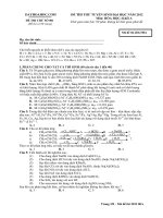 DAYHOAHOC.COMĐỀ THI THỬ SỐ 001 (Đề thi có 08 trang)ĐỀ THI THỬ TUYỂN SINH ĐẠI HỌC NĂM 2012 Môn: HÓA HỌC; Khối A Thời gian làm bài: 90 phút, không kể thời gian phát đềMã đề thi 2012 00AHọ, tên thí sinh:…………………………………………………… Số báo danh:………………………………………… pdf