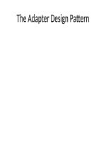 The adapter design pattern   adapter structure (class)