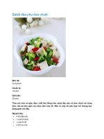 Salad đậu phụ dưa chuột pdf