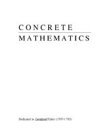 CONCRETE MATHEMATICS pptx