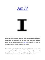 Âm /i/ pdf