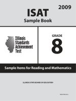 ISAT Sample Book 8: Sample Items for Reading and Mathematics 2009 ppt