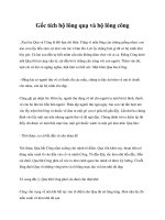 Gốc tích bộ lông quạ và bộ lông công pptx