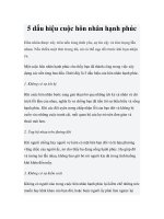 5 dấu hiệu cuộc hôn nhân hạnh phúc docx