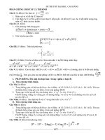 Đề Thi Thử Tốt Nghiệp Toán 2013 - Phần 9 - Đề 4 (có đáp án) pptx