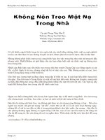 Không Nên Treo Mặt Nạ Trong Nhà potx