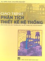 giáo trình phân tích thiết kế hệ thống