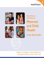 World Vision’s Little Book of Maternal and Child Health in the Asia Pacific pdf