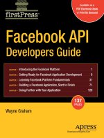 Facebook API Developers Guide doc