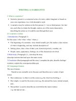 writing a narrative