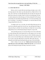 nhu cầu mua sắm của người dân tại các chợ truyền thống ở tp cần thơ