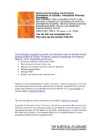 Science and Technology and the Future Development of Societies: International Workshop Proceedings doc