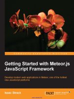 Getting Started with Meteor.js JavaScript Framework pptx