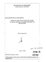 Nghiên cứu thiết kế, chế tạo máy Plasma cỡ lớn 9mx20 m phục vụ chương trình đóng tàu pdf