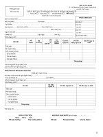 Giấy rút dự toán Ngân sách bằng ngoại tệ pdf