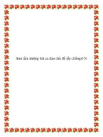 Ca dao truyền miệng chủ đề lấy chồng docx