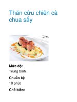 Thăn cừu chiên cà chua sấy pdf