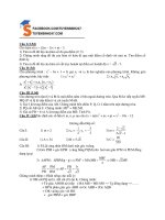 Đề Thi Thử Lớp 10 Toán Học 2013 - Phần 4 - Đề 14 pot
